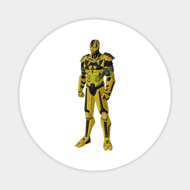 cyrax Magnet by dubcarnage